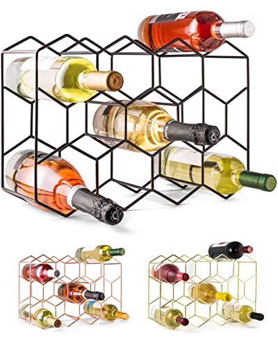 Gusto Nostro Countertop Wine Rack - 14 Bottle Freestandin... SHOW OFF YOUR TASTE in wine (and beautiful home de