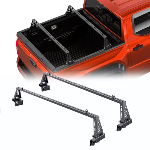 IIIREENO Overland Bed Rack/Bar for Full-Size Trucks/Overl... Exceptional Compatibility:Compatible with a wide r