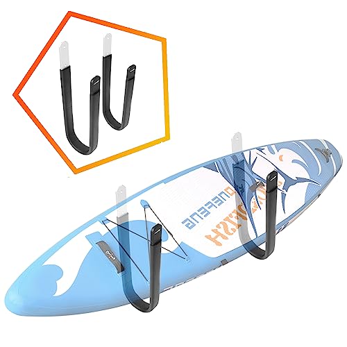 Onefeng Sports SUP Wall Rack Surfboard Wall Rack SUP Wall... ☀【VERSATILE STORAGE OPTIONS】Universal surfboard st