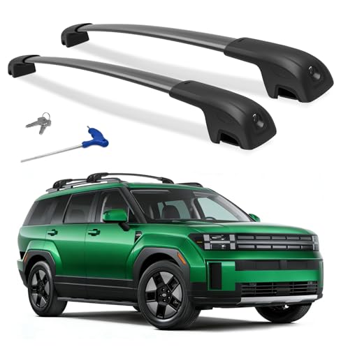 Soruci 300lbs Roof Rack Cross Bars Compatible with 2024 2... 【Vehicle Compatibility】Roof rack crossbars are des