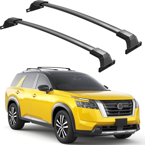 TideFree Roof Rack Cross Bars 300lbs Compatible with Niss... 【Compatibility】Compatible with Nissan Pathfinder 2