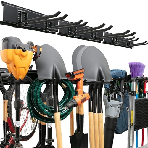 TIDYME Garage Tool Organizer Wall Mount - 48 inches - Stu... HEAVY-DUTY GARAGE TOOL ORGANIZER: Revolutionize yo