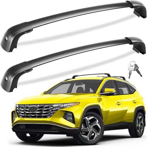 Tuyoung 300lbs Roof Rack Cross Bars Compatible with Hyund... 【Compatible Vehicle】Compatible with Hyundai Tucson