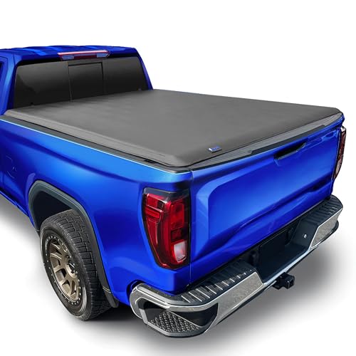 Tyger Auto T1 Soft Roll-up Truck Bed Tonneau Cover Compat... FITMENT - {{ Enter the LICENSE PLATE in the Amazon