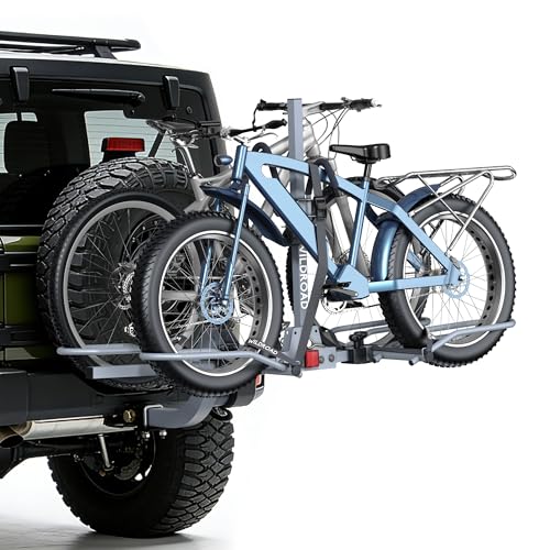 WILDROAD Hitch Bike Rack, Wobble Free Smart Tilting Bike ... 2-Bike Rack: WILDROAD hitch bike rack made for SUV