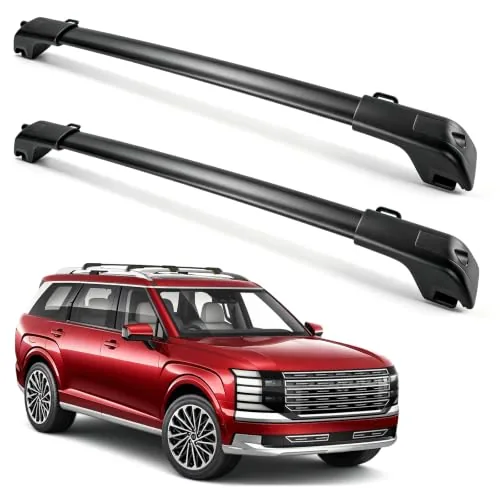 350lbs Roof Rack Cross Bars Fit for 2026 Hyundai Palisade... FIT FOR 2026 HYUNDAI PALISADE WITH RAISED SIDE RAI