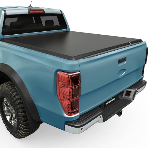 AUTOSAVER88 Soft Tri-Fold Tonneau Cover for 2022-2026 For... Precise Fit: The AUTOSAVER88 soft tri-fold tonneau