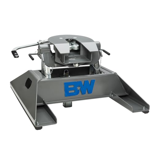 B&W Trailer Hitches Companion Fifth Wheel Hitch - RVK3500 Fully articulating head allows front to back and s