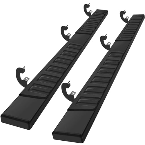 COMNOVA 6 Inches Double Cab Running Boards for 2019-2026 ... FITMENT: Chevy Silverado Running Boards for 2019-2