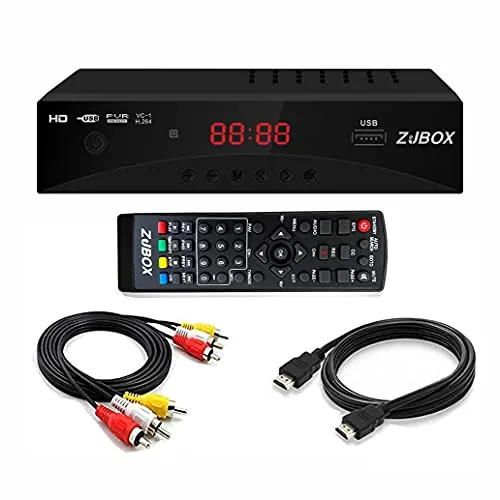 Digital TV Converter Box, ATSC Tv Tuner - ZJBOX for Analo... Our ATSC digital TV converter box receives over-th