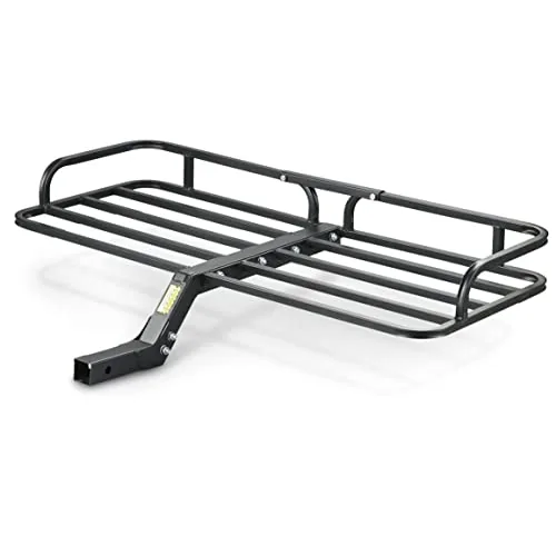 Guide Gear ATV Hitch Cargo Carrier Rack Mount, 300 lb Cap... HEAVY-DUTY CARGO CARRIER – Ideal to haul items on