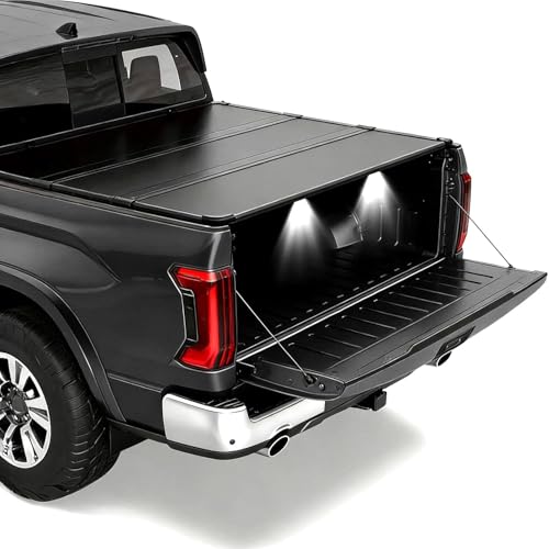 Hard TRI-FOLD Truck Tonneau Cover for Jeep Gladiator 20-2... Fitment: Compatible with 2020 2021 2022 2023 2024