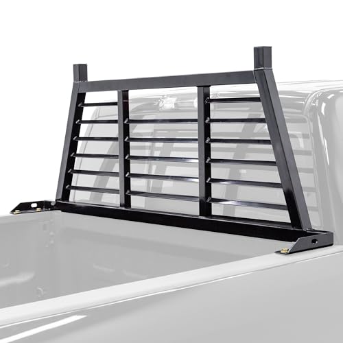 Headache Rack, 59"-74.5" W Pickup Truck Bed, Steel, Eleva... Keeps cab protected from cargo in motion: Manufact