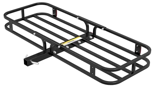 MaxxHaul 70107 53" x 19-1/2" Hitch Cargo Carrier - Traile... Impressive Weight Capacity: With a maximum distrib
