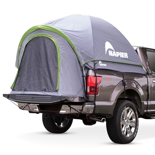 Napier Backroadz Truck Tent | Pickup Truck Bed Camping Te... ▶︎ CONVENIENT CAMPING ANYWHERE YOU PARK IT: The Na