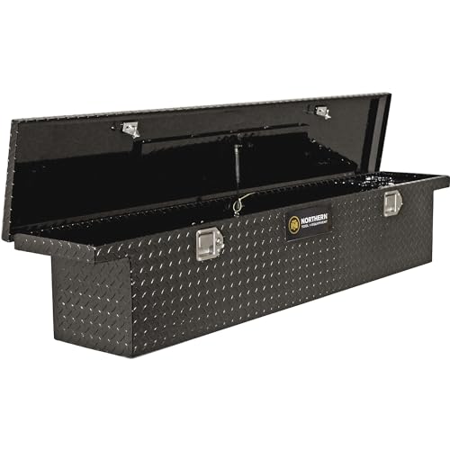 Northern Tool Slim Crossover Truck Tool Box, 69in. x 12in... 60in. x 69in. x 11 3/4in. x 13in. x 12in. (see dim