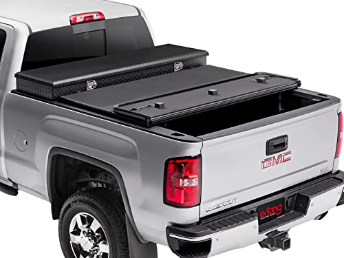 RealTruck Extang Solid Fold 2.0 Toolbox Hard Folding Truc... Fits 2017 - 2026 Ford F-250/350 Super Duty 6' 10"