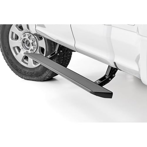 Rough Country HT-Series Power Running Boards for Ford F-1... Auto-Deploy & Retract: HT-Series Power Running Boa