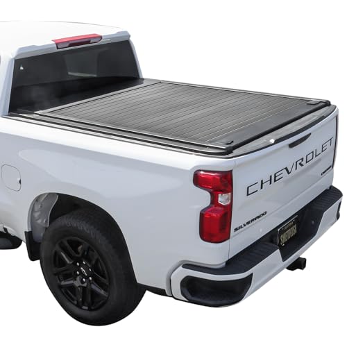 Syneticusa MB Retractable Tonneau Cover fit 2007-2026 Sil... FITS 2007–2026 SILVERADO/SIERRA 1500 5.8FT (69.9")