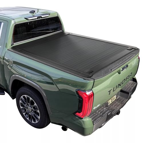 Syneticusa MB Retractable Tonneau Cover fit 2007-2026 Tun... FITS 2007–2026 TOYOTA TUNDRA 5.6FT (66.7") SHORT B