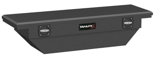 TrailFX Aluminum Truck Tool Box Fits Chevrolet Colorado 2... Truck Bed Tool Box Fits Chevrolet Colorado 2015-20