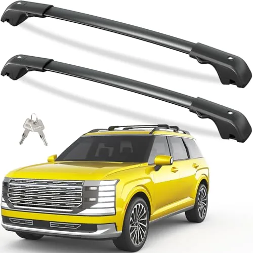 Tuyoung 300lbs Roof Rack Cross Bars for Hyundai Palisade ... 【Compatible Vehicle】Compatible with Hyundai Palisa