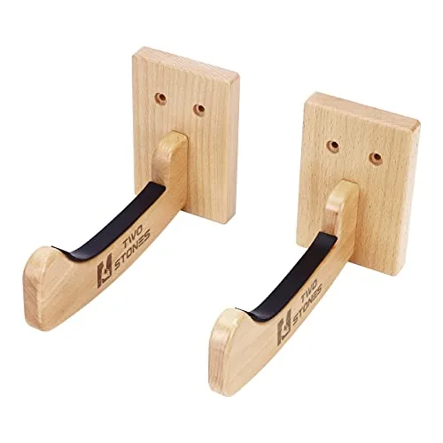 TWO STONES Surfboard Racks for The Wall, Surfboard Rack H... Multi-Purpose:This wood wall mounted hanger is to