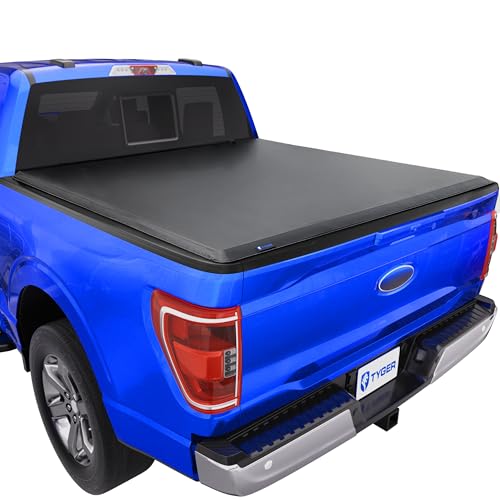 Tyger Auto T1 Soft Roll-up Truck Bed Tonneau Cover Compat... FITMENT - {{ Enter the LICENSE PLATE in the Amazon