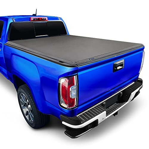 Tyger Auto T3 Soft Tri-fold Truck Bed Tonneau Cover Compa... FITMENT - {{ Enter the LICENSE PLATE in the Amazon
