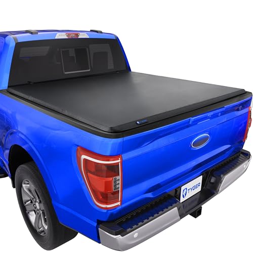 Tyger Auto T3 Soft Tri-fold Truck Bed Tonneau Cover Compa... FITMENT - {{ Enter the LICENSE PLATE in the Amazon