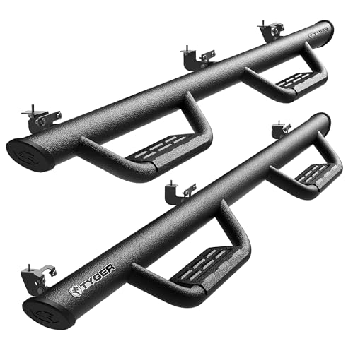 Tyger Auto Tyger Access Running Boards Compatible with 20... FITMENT - {{ Enter the LICENSE PLATE in the Amazon