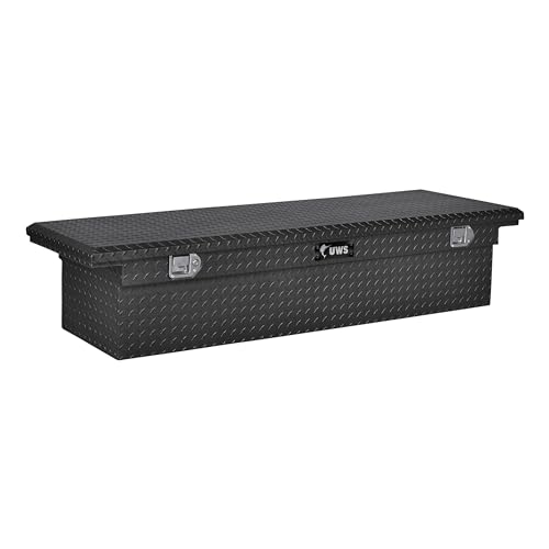 UWS EC10473 69-Inch Matte Black Heavy-Wall Aluminum Truck... RIGIDCORE LID. This truck bed tool box is built fo
