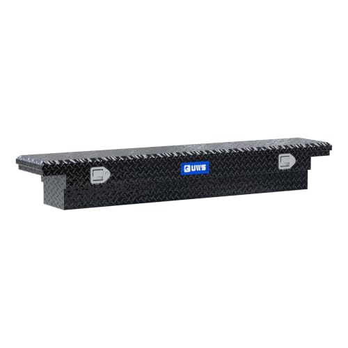 UWS EC10552 69-Inch Gloss Black Heavy-Wall Aluminum Slim ... RIGIDCORE LID. This truck bed tool box is built fo
