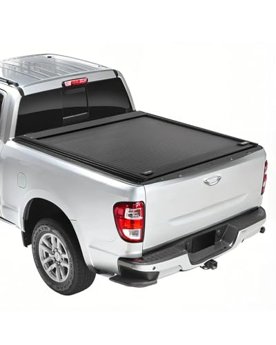VEVOR Retractable Tonneau Cover, 5.5 ft Hard Retractable ... Completely Fit: This retractable truck bed cover i
