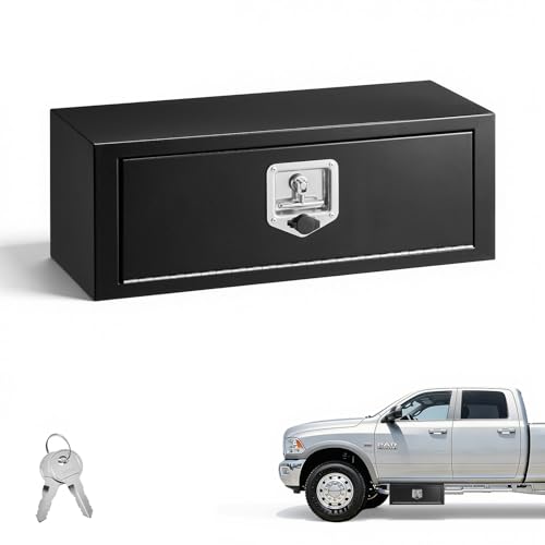 VEVOR Underbody Truck Tool Box, 27 x 10 x 10 Inch Heavy D... Tough Build: This underbody truck tool box is made