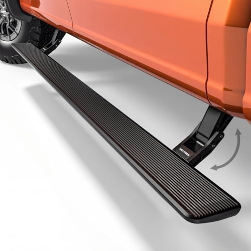 WOLFBOX Power Running Boards 2021-2026 F150 Supercrew Cab COMPATIBLE VEHICLE MODELS: The E-RB01 Power Step f