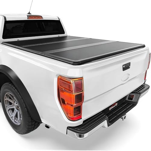 XTWEEX Hard Folding Tonneau Cover fits 2019-2026 Ford Ran... FIT - Our product is compatible with the 5'1" (61"