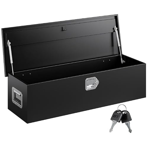 Yizosh 39 Inch Steel Heavy Duty Truck Bed Tool Box, Trail... [Built To Last A Lifetime] Our truck tool box use