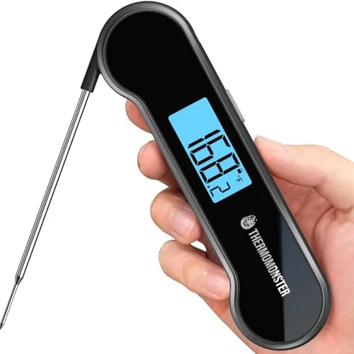 0.5 Sec Instant Read Meat Thermometer Digital with ±0.5℉ ...