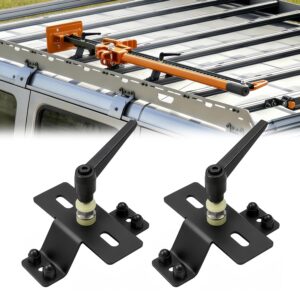 2 Pcs Farm Jack Mount for Roof Rack