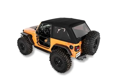 Bestop Trektop Glide Black Diamond soft top for Jeep Wrangler JL