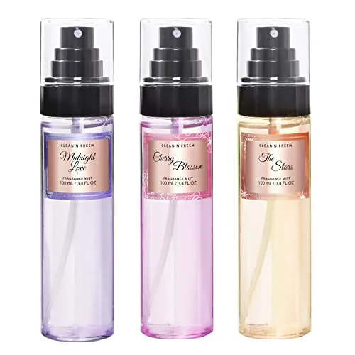 Clean-n-Fresh Body Spray for Women, Body Mist, Fragrance ...