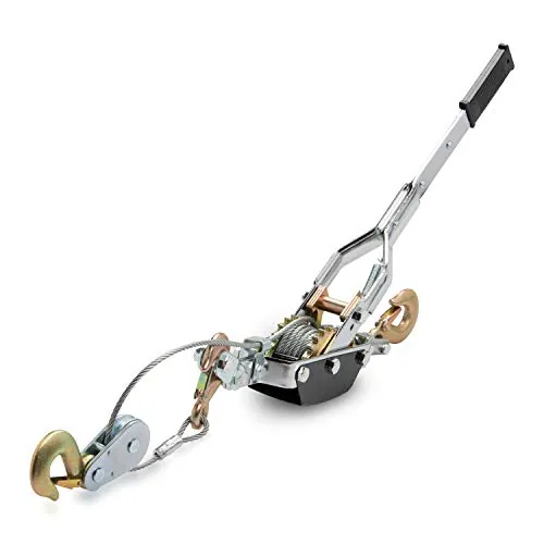 NEIKO 02256A 5-ton come along winch with 3 hooks and dual gears