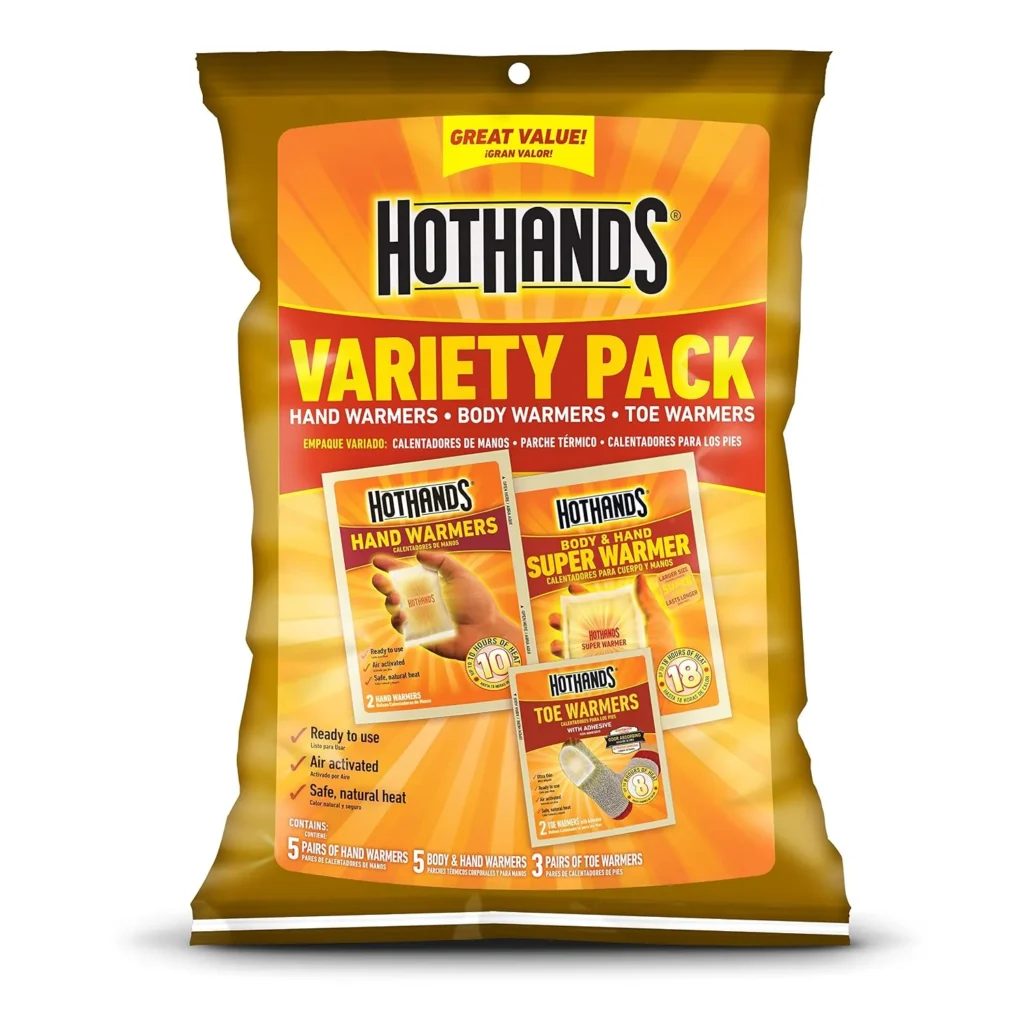 HotHands Toe, Hand, & Body Warmer Variety Pack - Long Las...