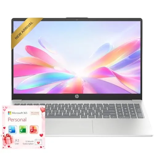 HP 15.6" Business Laptop Computer with Microsoft 365 • 20...