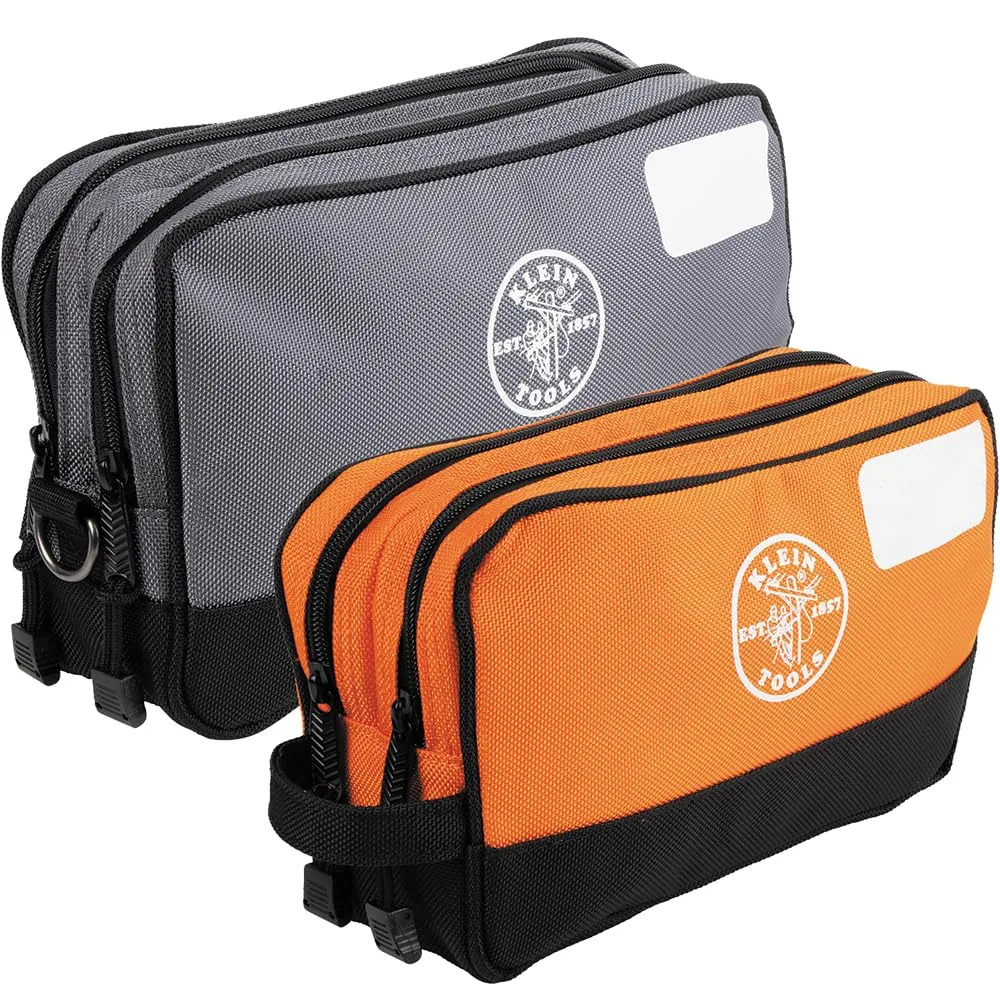 Klein Tools Tool Pouch, Dual Compartments, Heavy-Duty Too...