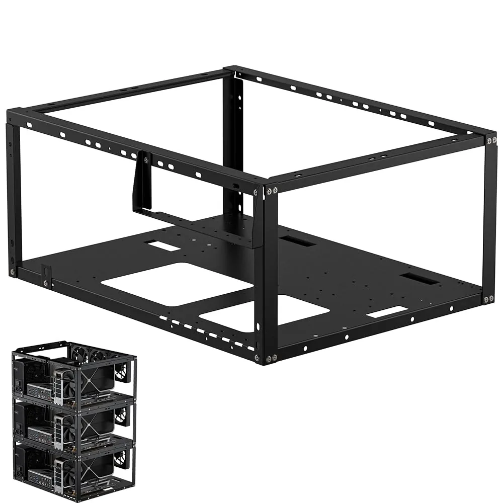 PC Test Bench, Open Air PC Case, Open Frame Computer Chas...