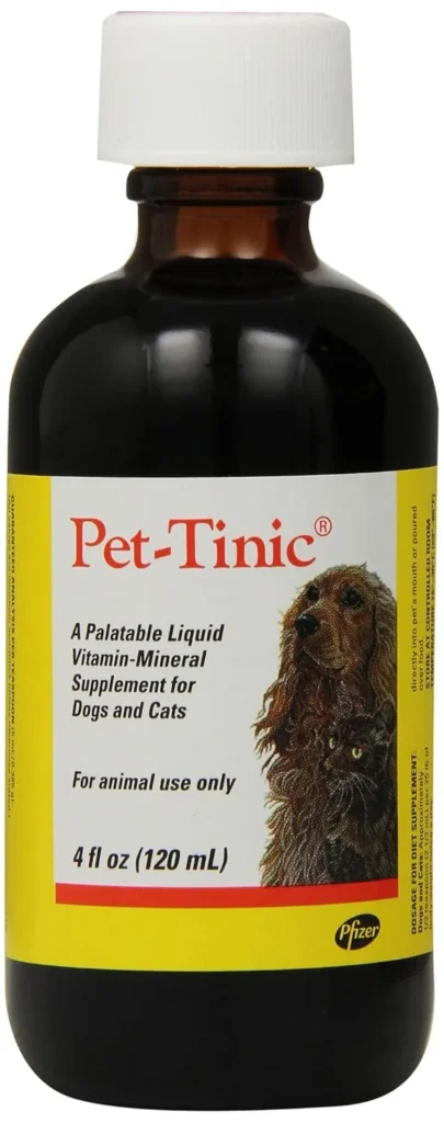 Pfizer Animal Pet-Tinic Vitamin-Mineral Supplement for Do...