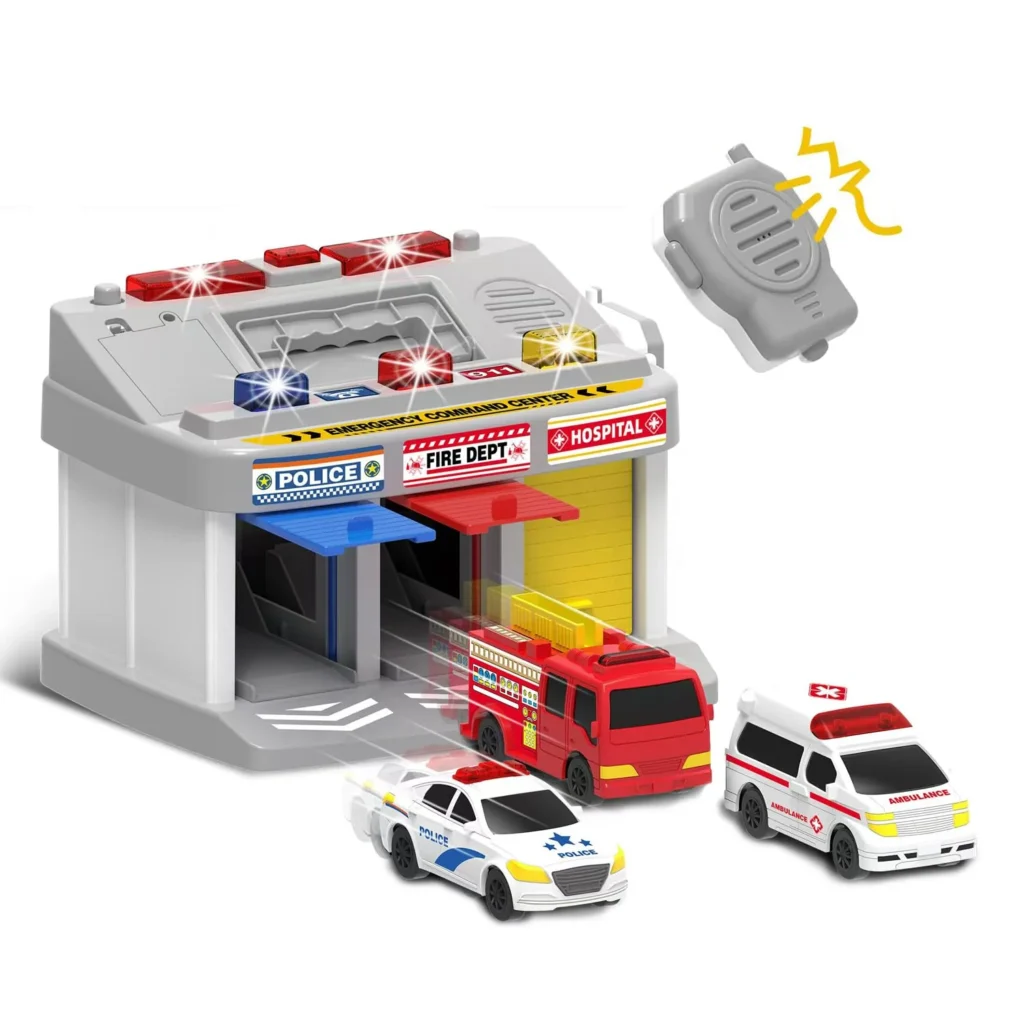 Rescue Station Kids Playset, Kids Toys for 3 4 5 6 Years ...