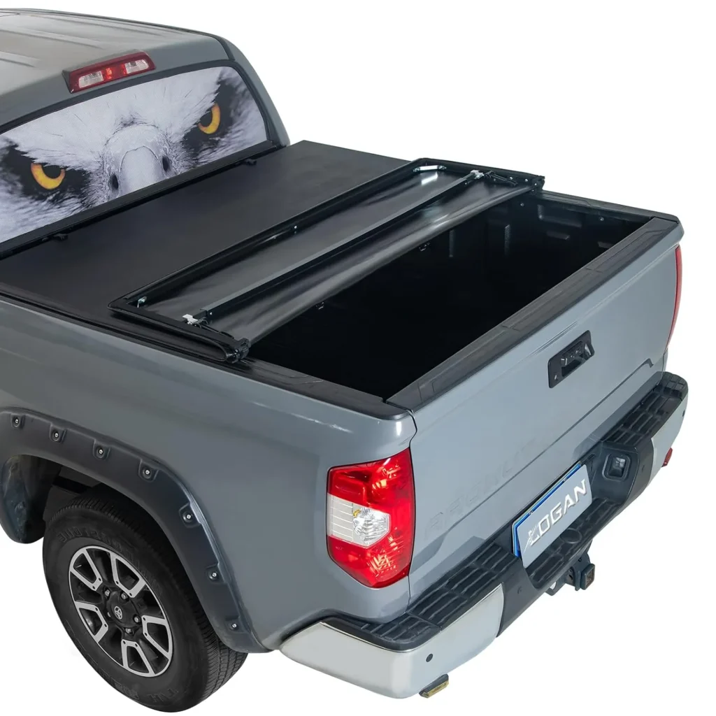 Soft Tri-Fold Tonneau Cover for 2024-2026 Ford Ranger 5ft...